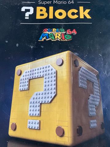 Lego Super Mario 64 Vraagteken Blok beschikbaar voor biedingen