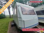 Dethleffs Camper 430 T incl. luifel, Caravans en Kamperen, Standaardzit, Dwarsbed, 750 - 1000 kg, Tot en met 4