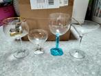 Verschillende glazen.4st.  Zie foto's.Los t.k, Ophalen, Glas of Glazen, Gebruikt, Glas
