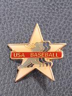 Baseball/ honkbal : U.S.A. Baseball  Pin, Sport en Fitness, Honkbal en Softbal, Verzenden, Zo goed als nieuw, Honkbal, Overige typen