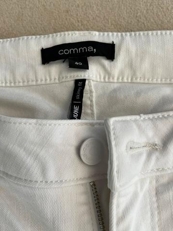Witte Jeans merk Comma maat M.