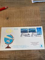 KLM Herdenkingsenveloppe London-Melbourne Race 1983, Ophalen of Verzenden, Onbeschreven, Nederland