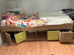 kinder/tienerkamer bed en bureau, Huis en Inrichting, Slaapkamer | Complete slaapkamers, Ophalen, Gebruikt, Eenpersoons
