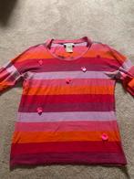 Roze streepjes top van sonia by Sonia rykiel, Ophalen of Verzenden, Roze, Gedragen, Maat 36 (S)