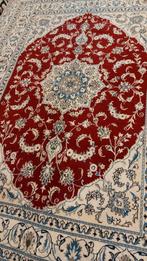 Perzisch Tapijt Nain met zijde Maat.2.40x1.70, 150 tot 200 cm, Ophalen of Verzenden, Crème, Oosters