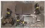 Originele PS2 Slim & PS2 Joystick & PS2 Memory + Toebehoren, Zwart, Ophalen of Verzenden, Zo goed als nieuw, Met geheugenkaart