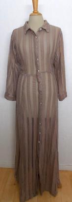 Bohemain maxi jurk van dure merk Sluiz Ibiza! L, Bruin, Maat 42/44 (L), Ophalen of Verzenden, Zo goed als nieuw