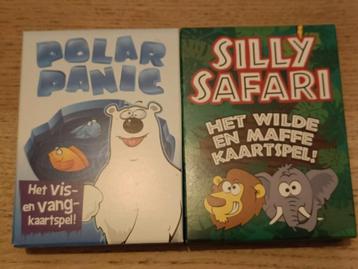 Polar Panic & Silly Safari Kaartspellen beschikbaar voor biedingen