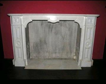 Carrara marmeren schouw ong 180breed beschikbaar voor biedingen