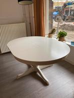 IKEA ronde uitschuifbare tafel wit - Ingatorp, 50 tot 100 cm, Rond, Zo goed als nieuw, Ophalen
