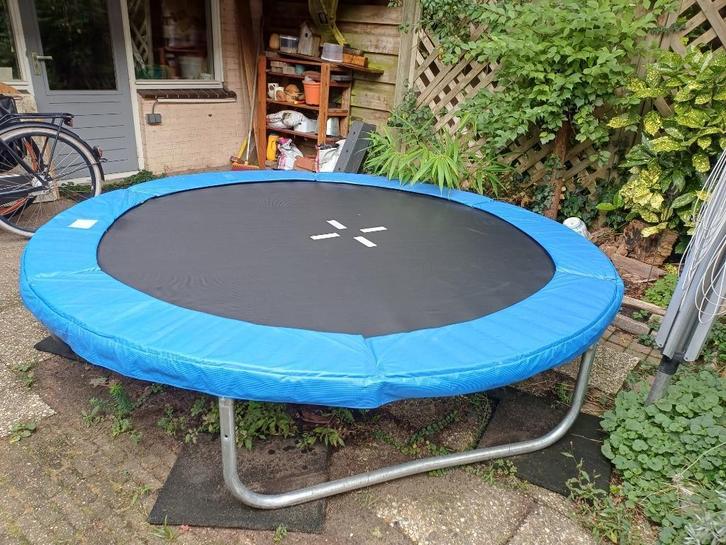 Trampoline, Kinderen en Baby's, Speelgoed | Buiten | Trampolines, Nieuw, Ophalen