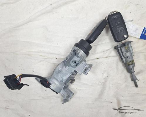 VW Scirocco Contactslot +deur Cilinder 2 sleutels 1K0905865, Auto-onderdelen, Elektronica en Kabels, Volkswagen, Gebruikt, Ophalen of Verzenden