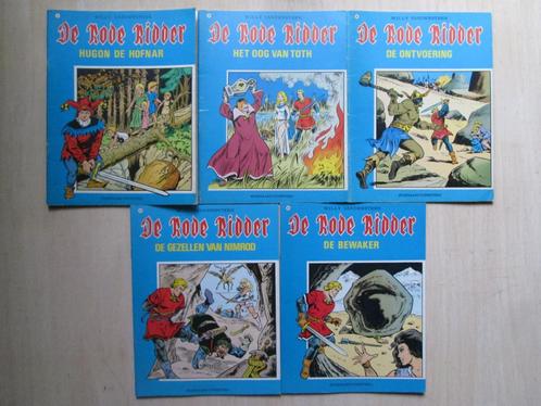 De rode ridder, 5x (SC), Boeken, Stripboeken, Zo goed als nieuw, Meerdere stripboeken, Ophalen of Verzenden