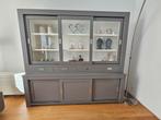 Buffetkast grijs met wit, Huis en Inrichting, Ophalen, Gebruikt, 200 cm of meer, Met deur(en)