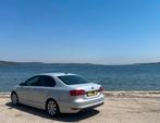 Volkswagen Jetta 1.6 TDI 77KW 2013 zilver/grijs, Auto's, Volkswagen, Voorwielaandrijving, Euro 5, Stof, 4 cilinders