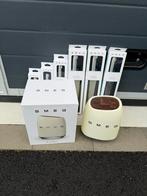 Smeg Messenblok + Messen Crème kleur nieuw in doos, Verzenden, Nieuw