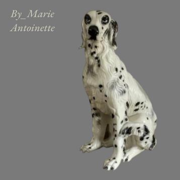 Hollywood regency honden-Dalmatiër-Spaniel.