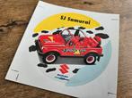 Suzuki SJ SAMURAI stickers rond 9cm, Ophalen of Verzenden, Zo goed als nieuw