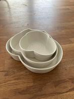 Set van 3 designschalen, Ophalen of Verzenden, Zo goed als nieuw, Overige stijlen, Schaal of Schalen