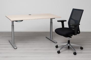 180x80 Elektrisch Verstelbaar Bureau + Bureaustoel – 5 Sets  beschikbaar voor biedingen