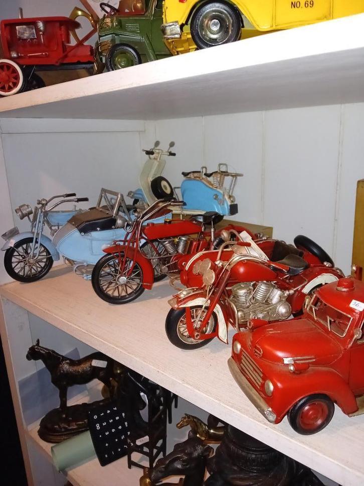 50% Korting Blik speelgoed Auto tractor vliegtuig motor beer, Antiek en Kunst, Antiek | Speelgoed, Ophalen