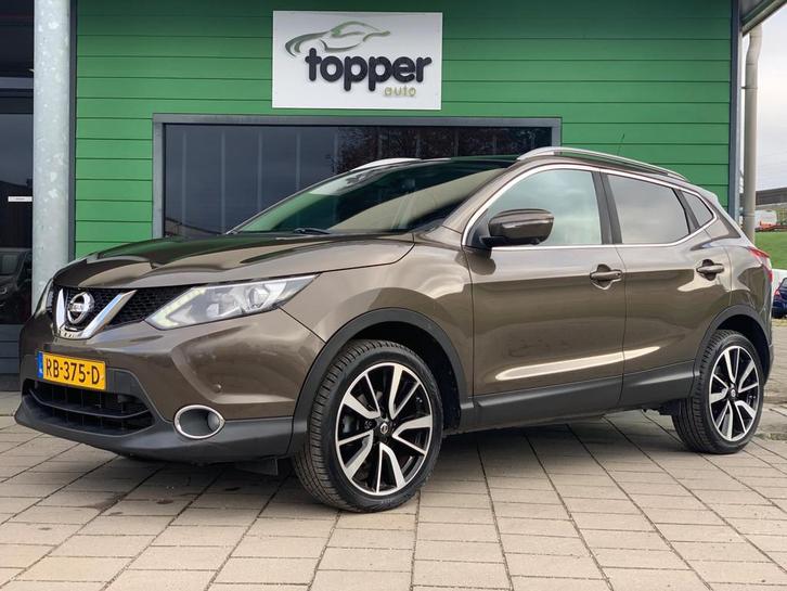 Nissan Qashqai 1.2 Premier Edition | Camera | Pano.Dak | Cru, Auto's, Nissan, Bedrijf, Te koop, Qashqai, 360° camera, ABS, Achteruitrijcamera
