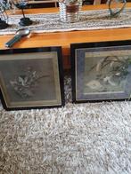 2 prachtige oude chinese lithografie, Antiek en Kunst, Kunst | Schilderijen | Klassiek, Verzenden