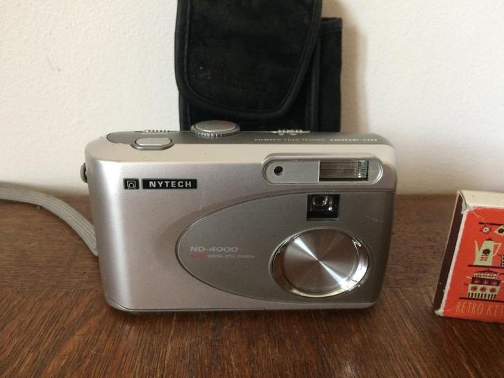 Nytech ND-4000 compact cameraatje sd-card fototoestel camera, Audio, Tv en Foto, Fotocamera's Digitaal, Gebruikt, Overige Merken