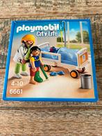 Playmobil City Life ziekenhuisbed nr 6661, Complete set, Ophalen of Verzenden, Zo goed als nieuw