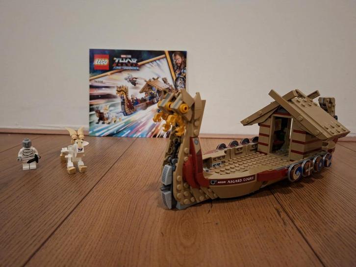 LEGO Marvel 76208 – Thor’s Goat Boat - inclusief boekje, Kinderen en Baby's, Speelgoed | Duplo en Lego, Zo goed als nieuw, Lego