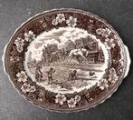 Royal Tudor Ware Coaching Taverns schaal serveerschaal, Gebruikt, Ophalen of Verzenden, Schaal of Schalen, Wedgwood