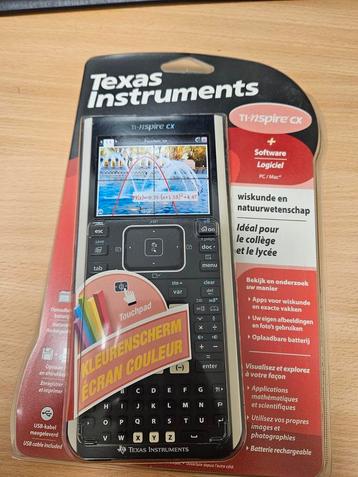 Texas Instruments TI-nspire CX Rekenmachine Kleurenscherm! beschikbaar voor biedingen