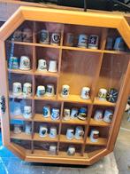 Vingerhoedjes in kastje, Ophalen of Verzenden, Gebruikt, Hout, Overige typen