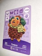 Amiibo Timbra 158 Animal Crossing, Spelcomputers en Games, Nieuw, Ophalen of Verzenden
