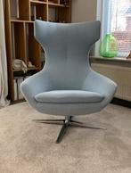 Leolux Caruzzo uitstekende conditie kleur Evla 159 Light blu, Ophalen, 75 tot 100 cm, Zo goed als nieuw, 75 tot 100 cm