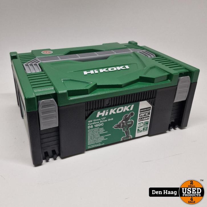 Hikoki DS18DCWPZ Multivolt 18V Schroefboormachine met 2x5,0A, Doe-het-zelf en Verbouw, Gereedschap | Boormachines, Nieuw
