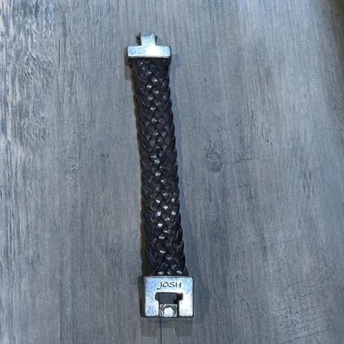 Josh vintage heren armband - leer bruin - Garantie, Sieraden, Tassen en Uiterlijk, Armbanden