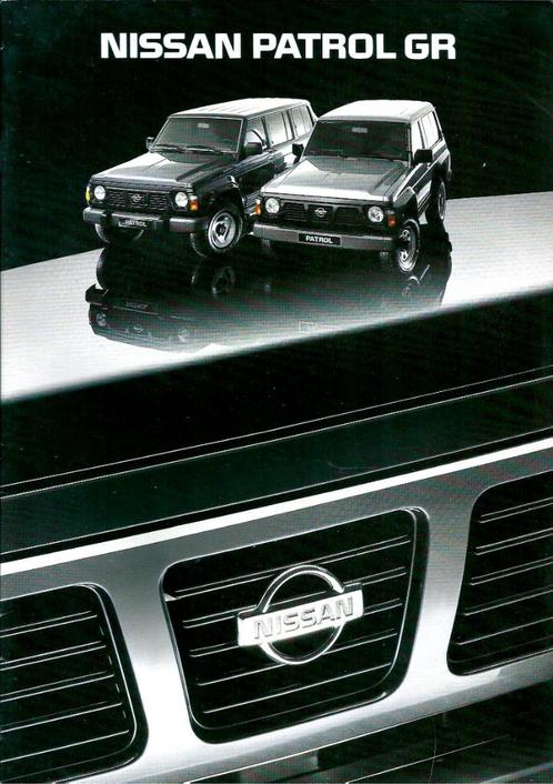 Folder Nissan Patrol GR 1992, Boeken, Auto's | Folders en Tijdschriften, Gelezen, Nissan, Ophalen of Verzenden