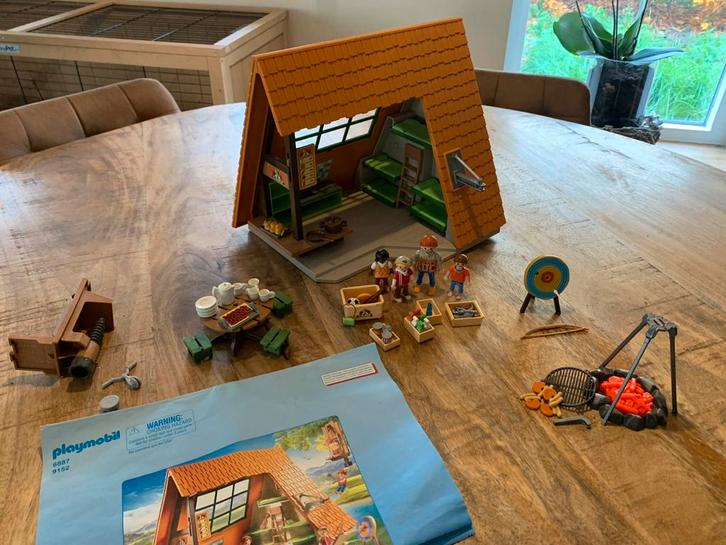 Playmobil Grote vakantiebungalow (6887), Kinderen en Baby's, Speelgoed | Playmobil, Zo goed als nieuw, Complete set, Ophalen of Verzenden
