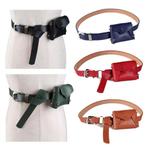 Vrouwen riem heuptasje (klein heup tasje rood blauw zwart), Kleding | Dames, Riemen en Ceinturen, Verzenden, Nieuw, Heupriem