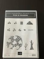 Stampin Up Pick a Season, Hobby en Vrije tijd, Stempelen, Ophalen of Verzenden, Nieuw, Clearstamp