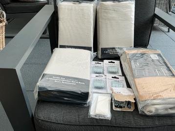4 Pakken Kwantum Zita Gordijnen 140x260cm beschikbaar voor biedingen