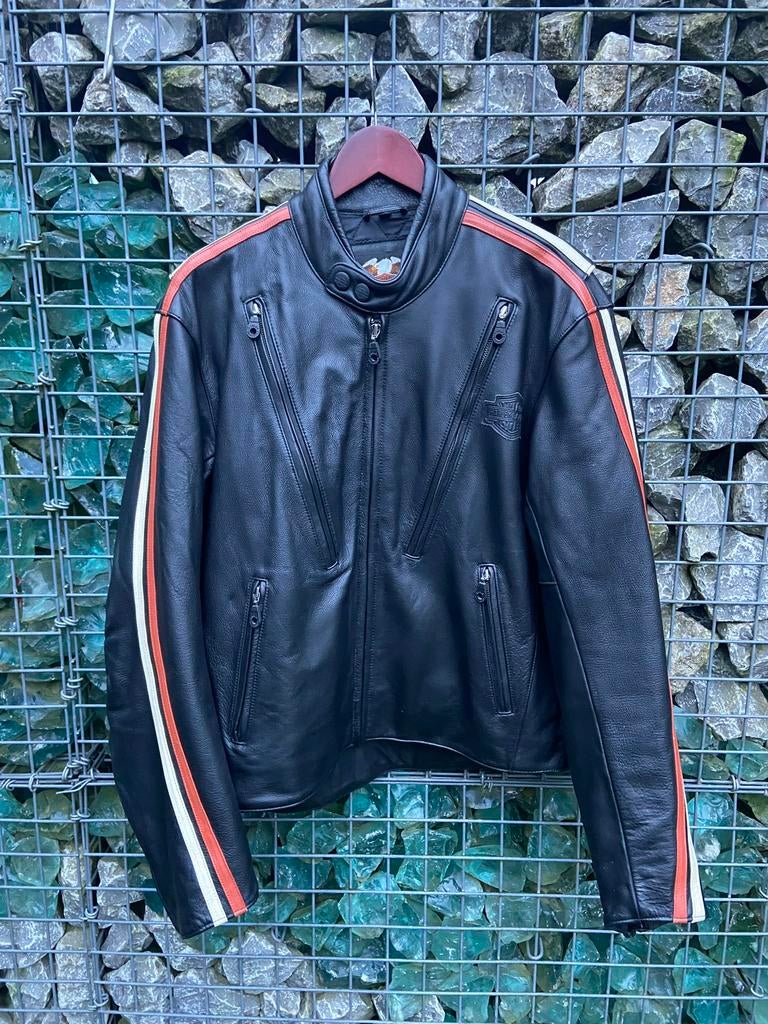 Harley Davidson jas, Motoren, Kleding | Motorkleding, Ophalen of Verzenden, Nieuw zonder kaartje, Heren, Jas | leer