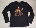 Iceberg Goofy longsleeve shirt met lange mouwen, Zwart, Maat 56/58 (XL), Ophalen of Verzenden, Zo goed als nieuw