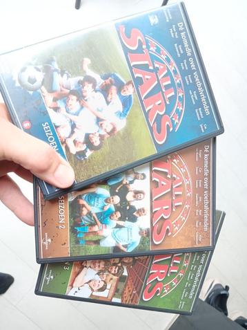 All stars dvd.s  seizoen 1 2 3 nieuw staat  beschikbaar voor biedingen