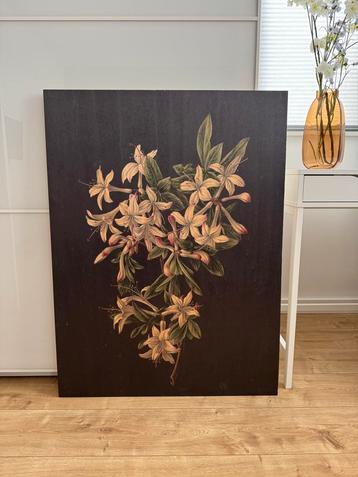 Kek Amsterdam Houten Schilderij 75x100 beschikbaar voor biedingen