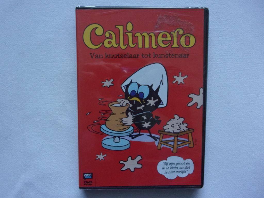 Calimero - van knutselaar tot kunstenaar DVD, Tekenfilm, Ophalen of Verzenden, Zo goed als nieuw, Alle leeftijden
