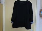 z.g.a.n. blauwe dames blouse. Maat 48, Ophalen of Verzenden, Zo goed als nieuw, Blauw, Blouse of Tuniek