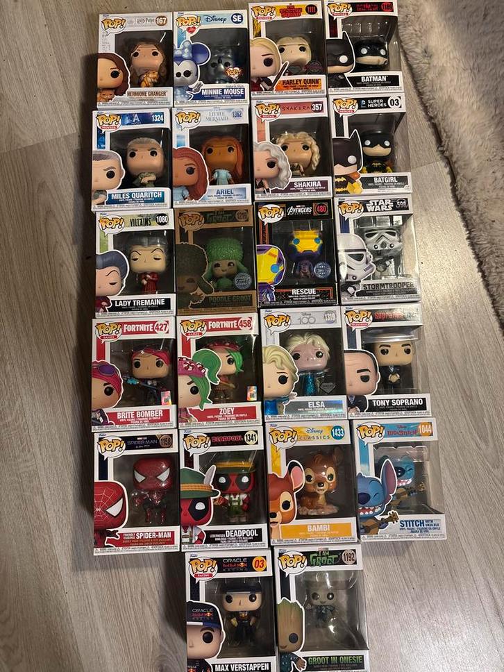 Grote Funko Pop Collectie - Diverse Series!, Verzamelen, Poppetjes en Figuurtjes, Zo goed als nieuw, Ophalen of Verzenden