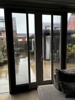 Plisee hordeur dubbel voor openslaande deuren, Doe-het-zelf en Verbouw, Kunststof, Zo goed als nieuw, Schuifpui, Ophalen